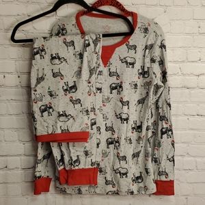 Christmas Animals 2-Piece Pajama Set